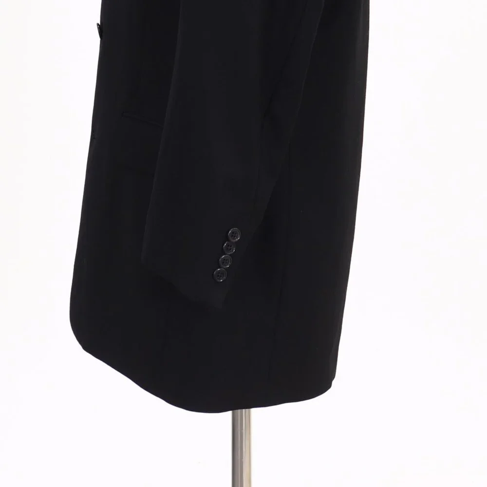 Ted Baker 39R Black Solid 3-Button Sport Coat Blazer Jacket V264 - Picture 6 of 11